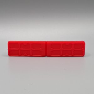 CALZO DE ACRISTALAR 20X100X3-ROJO