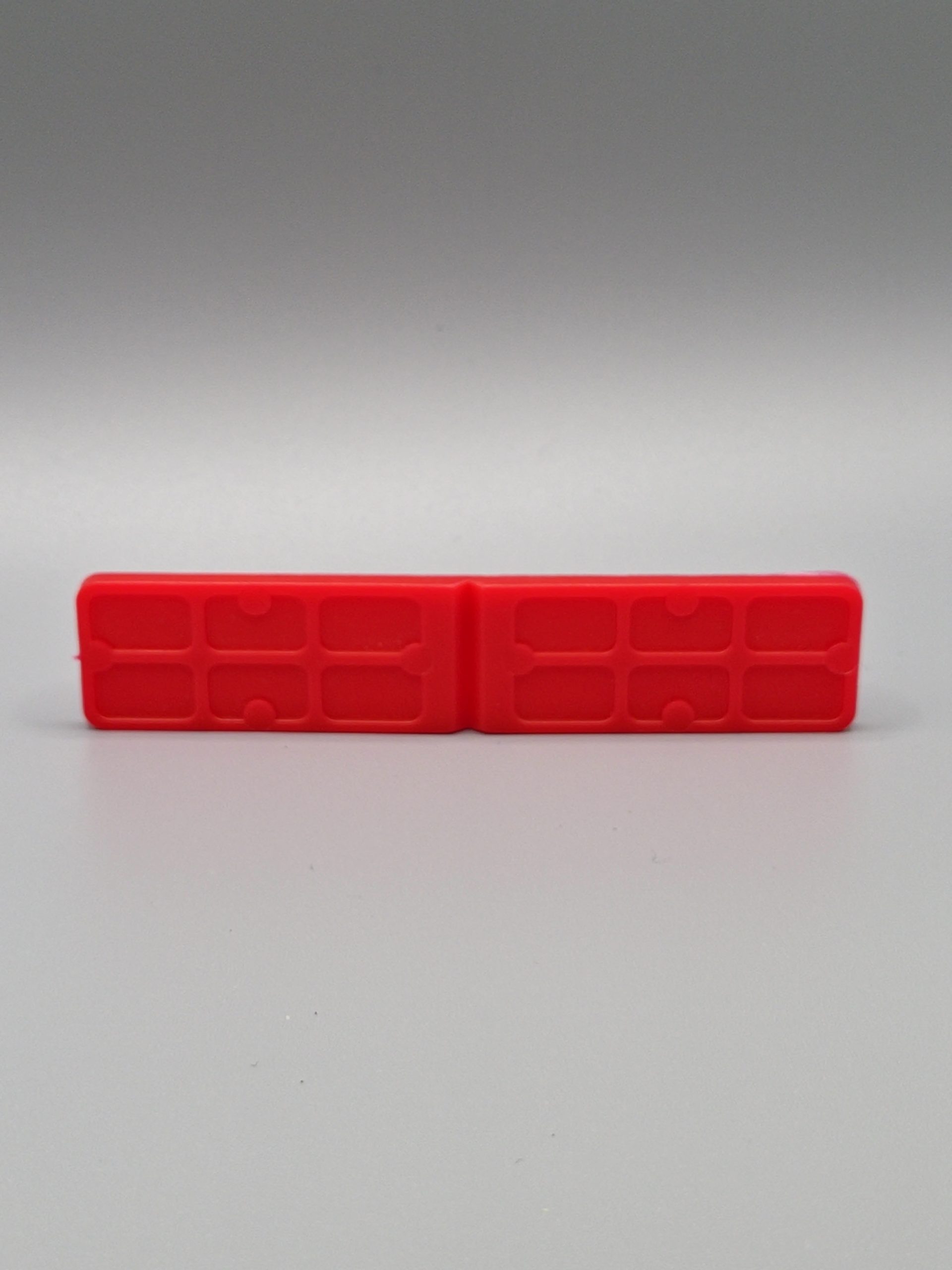 CALZO DE ACRISTALAR 20X100X3-ROJO